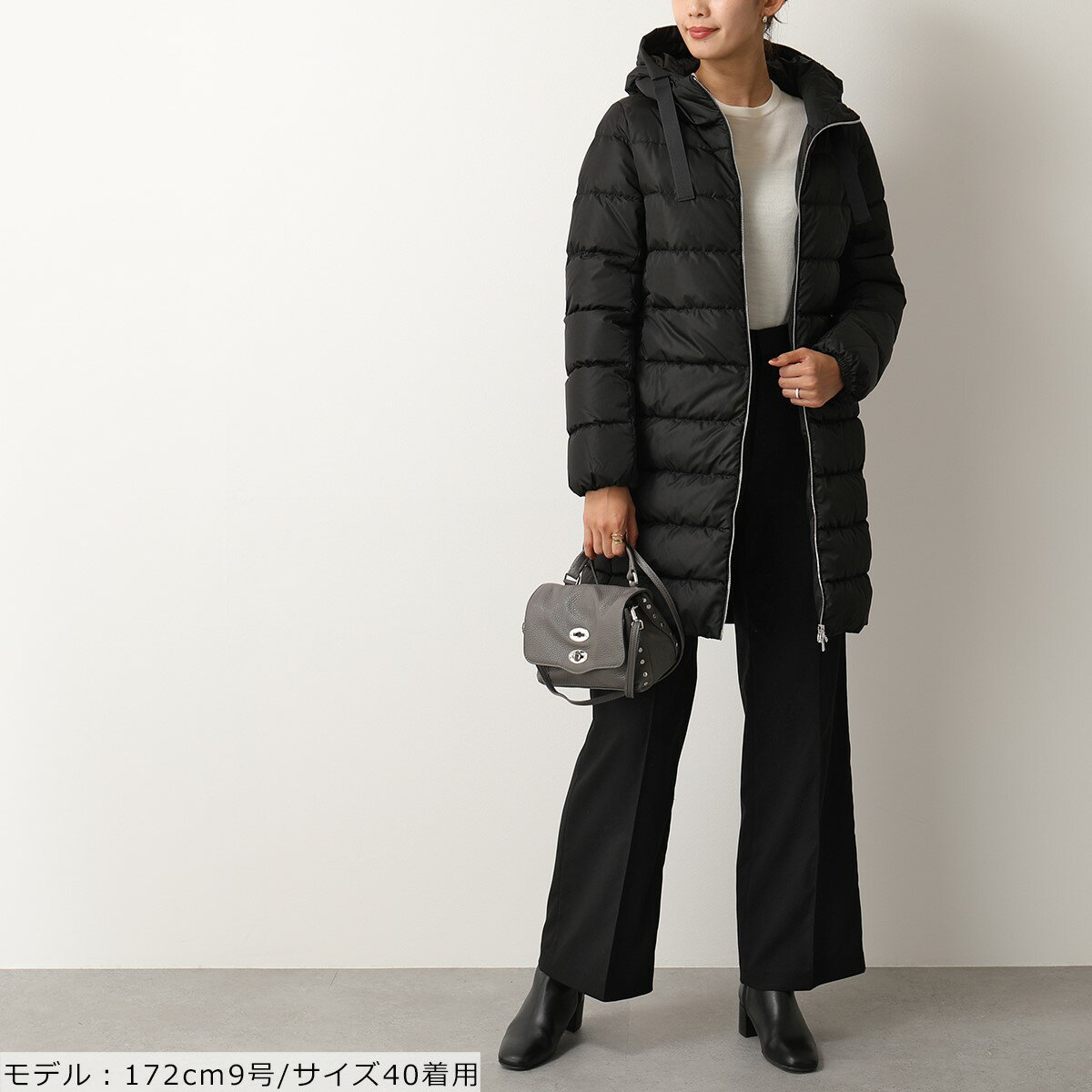 HERNO ヘルノ PI1167D 12358 Globe グローブ ダウンコート ダウンジャケット フード付き 9300 レディース