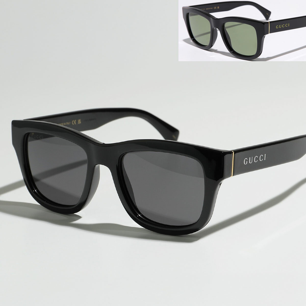 GUCCI グッチ サングラス GG1135S レディース ウェリントン型 フルリム 眼鏡 メガネ ロゴ セルフレーム アイウェア カラー3色【dc_kikaku】