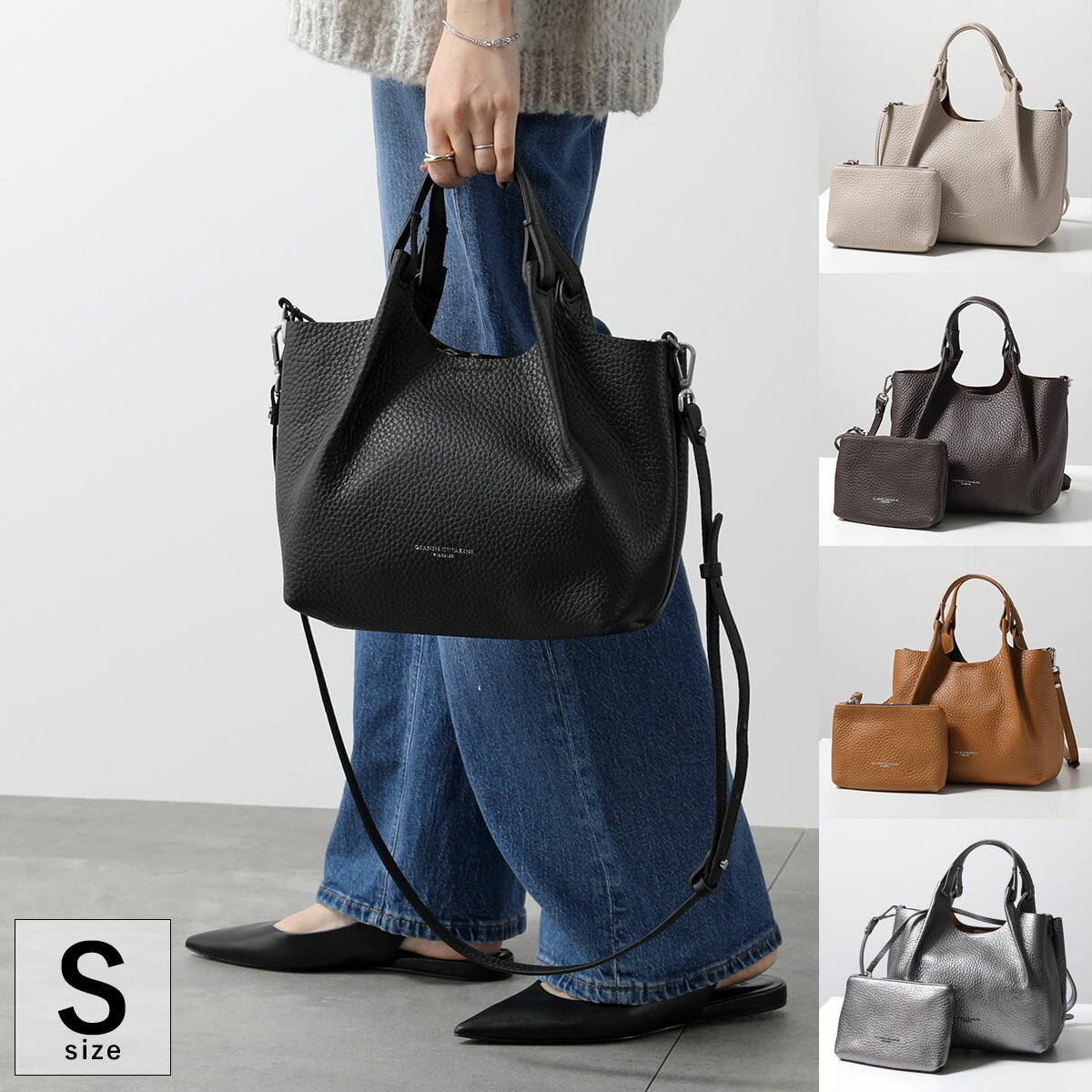楽天市場】GIANNI CHIARINI（カラーブラウン）（トートバッグ