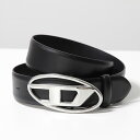 【8/15~18限定・最大2万円OFFクーポン配布中】DIESEL ディーゼル ベルト B-1DR X10133 P6364 レディース レザー オーバルD ロゴ T8013
