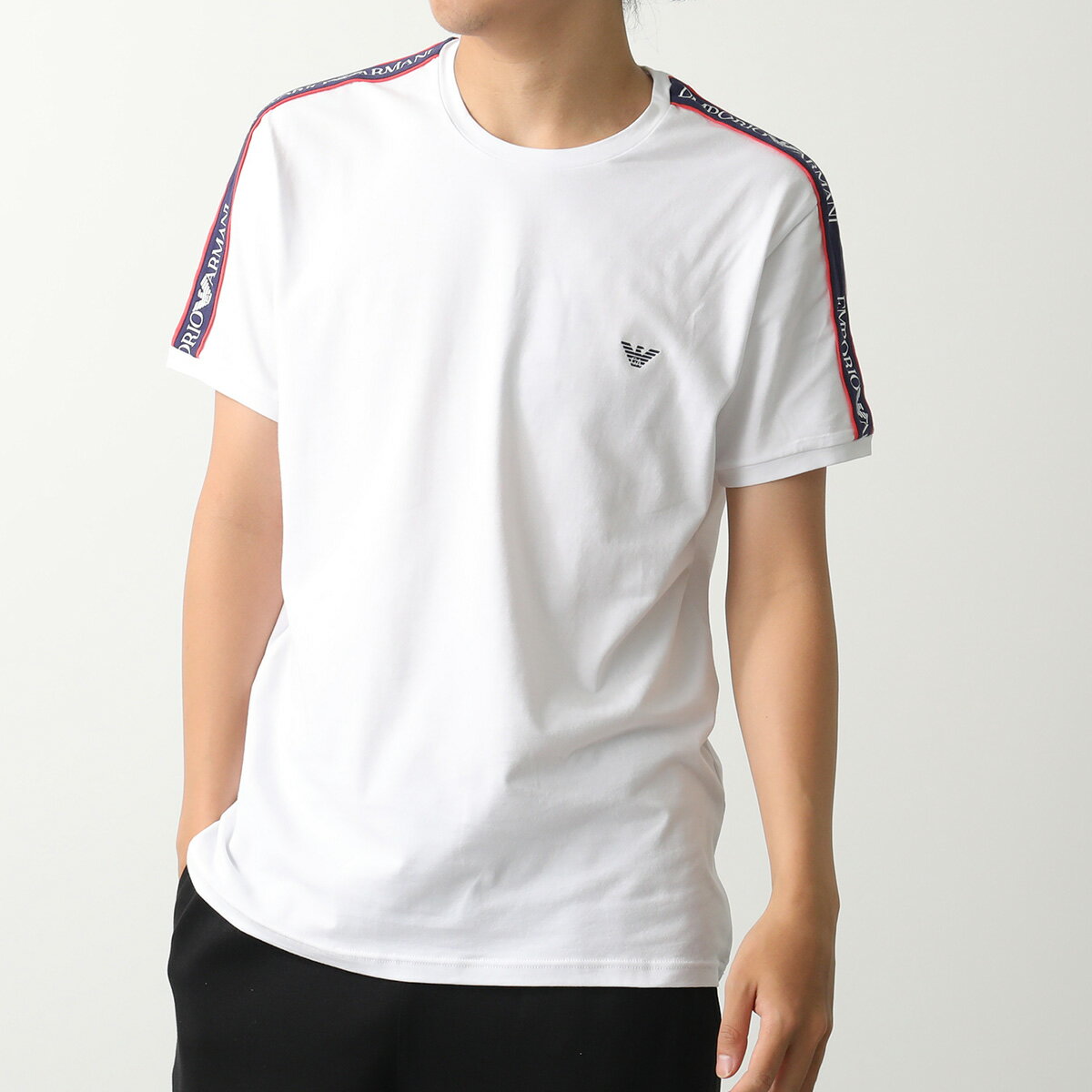 【訳あり】EMPORIO ARMANI UNDERWEAR エンポリオアルマーニ Tシャツ 111890 3R717 メンズ 半袖 カットソー イーグルロゴT ...