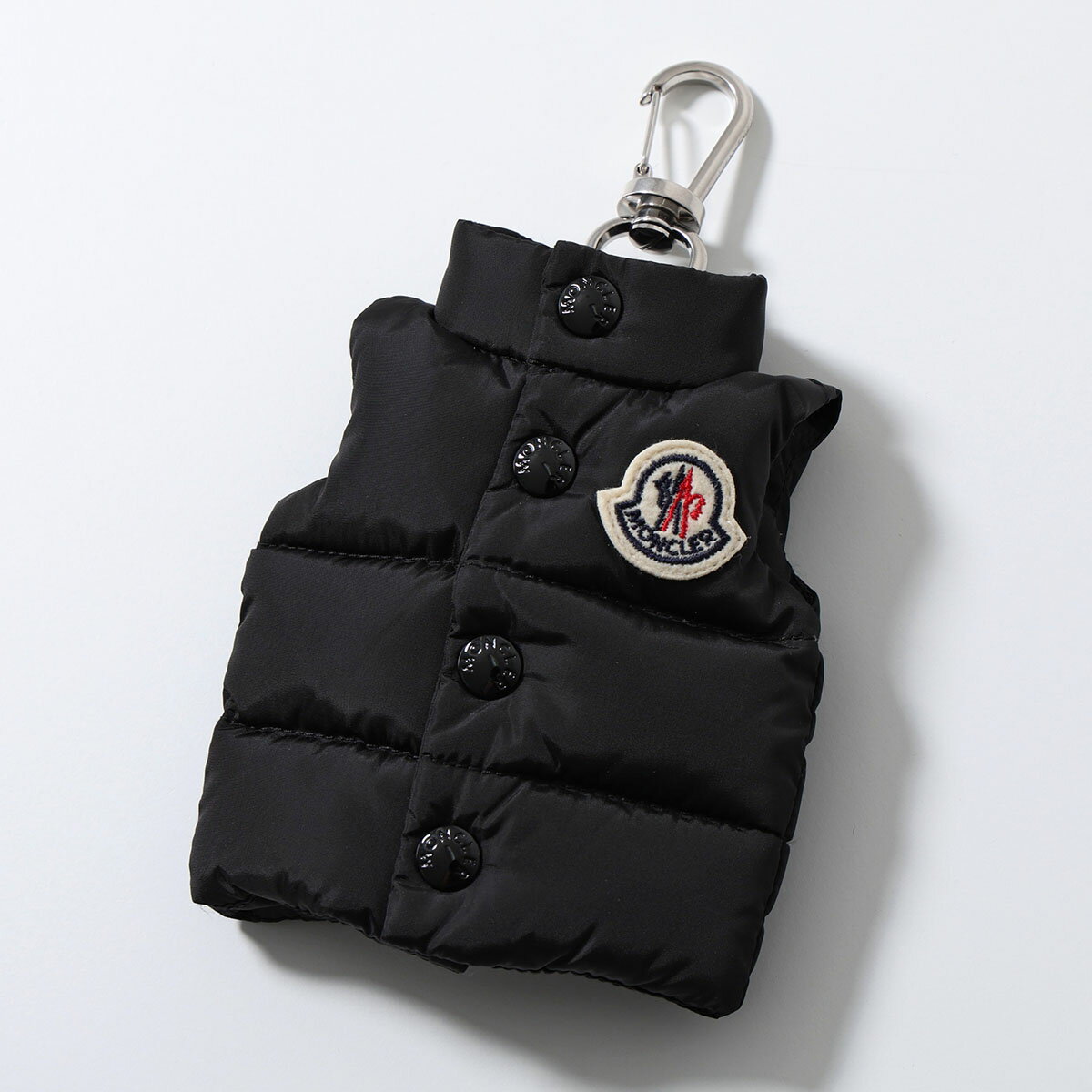 MONCLER モンクレール キーリング VEST ベスト 6F00002 M7726 レディース バッグチャーム ナイロン キ..
