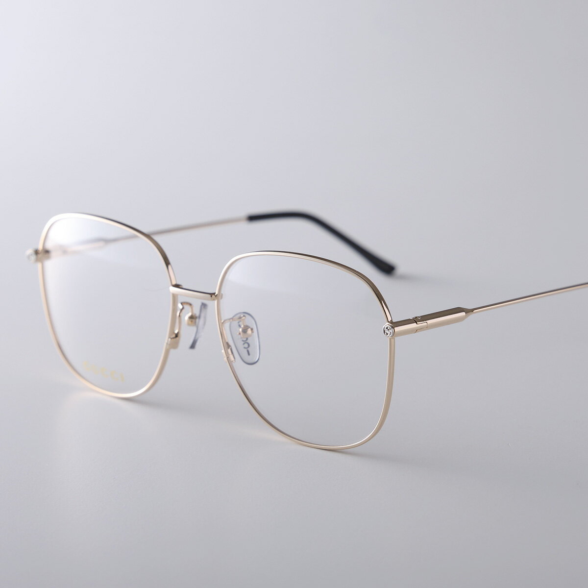 Metal Frame - GUCCI グッチ メガネ GG1417OA レディース ウェリントン型 メタルフレーム 細フレーム フルリム クリングスタイプ メタルロゴ めがね 眼鏡 アイウェア 001【dc_kikaku】