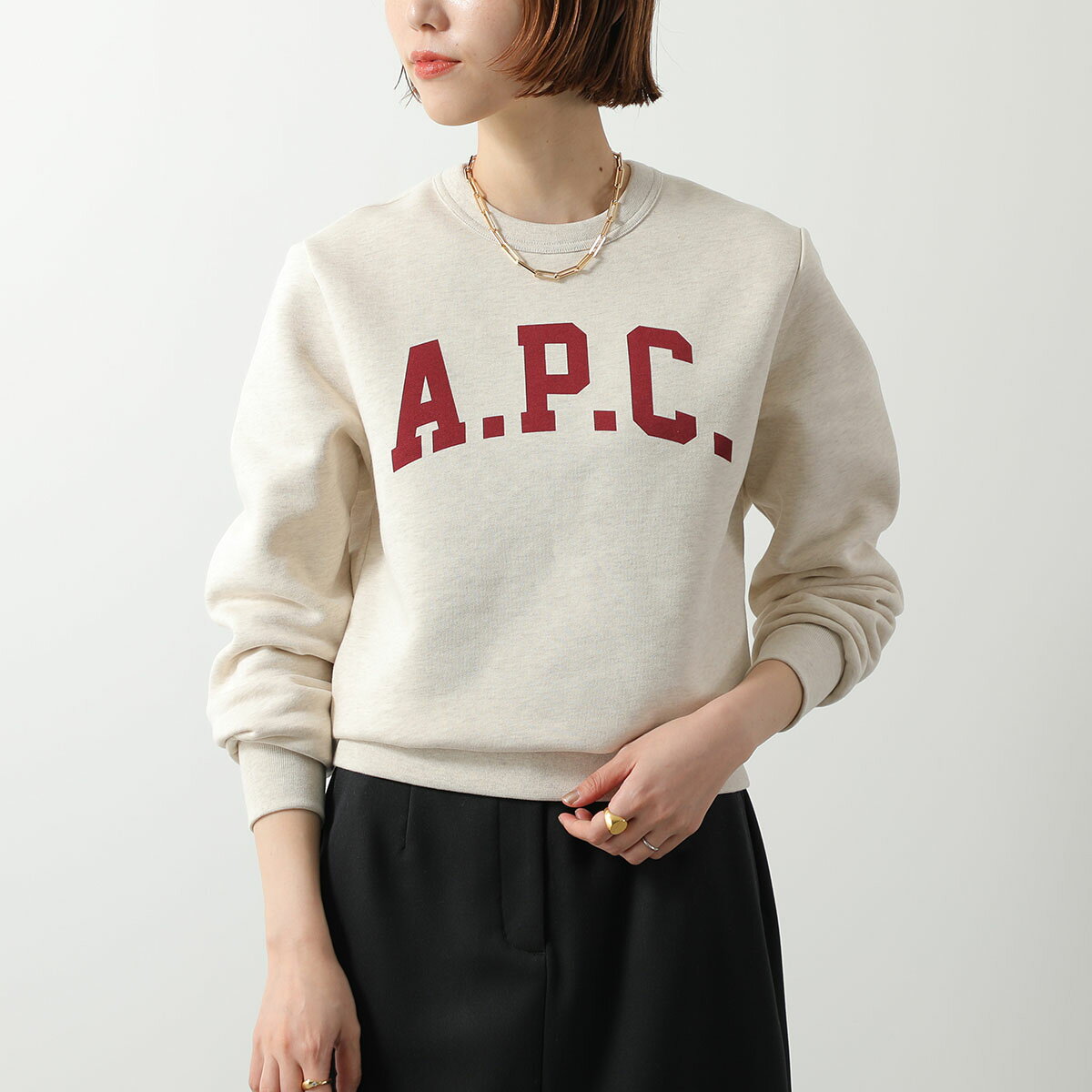 APC A.P.C. �����ڡ����� �ȥ졼�ʡ� COHBR F37009 ��ǥ����� Ĺµ ���롼�ͥå� �������å� ΢���� ���� ���顼2��