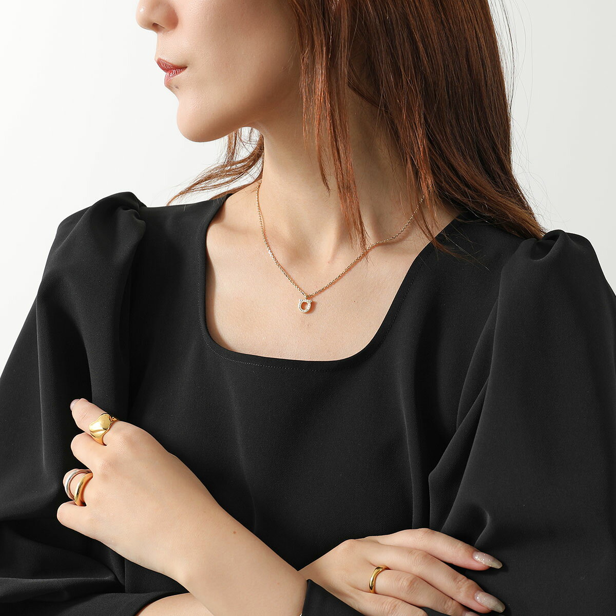 【最大2万円OFFクーポン対象・6/10～6/11-1：59迄】FERRAGAMO フェラガモ ネックレ...