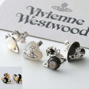Vivienne Westwood ヴィヴィアンウエストウッド ピアス THOMASINA トマシーナ 62010343 レディース オーブ ハート マザーオブパール カラー4色