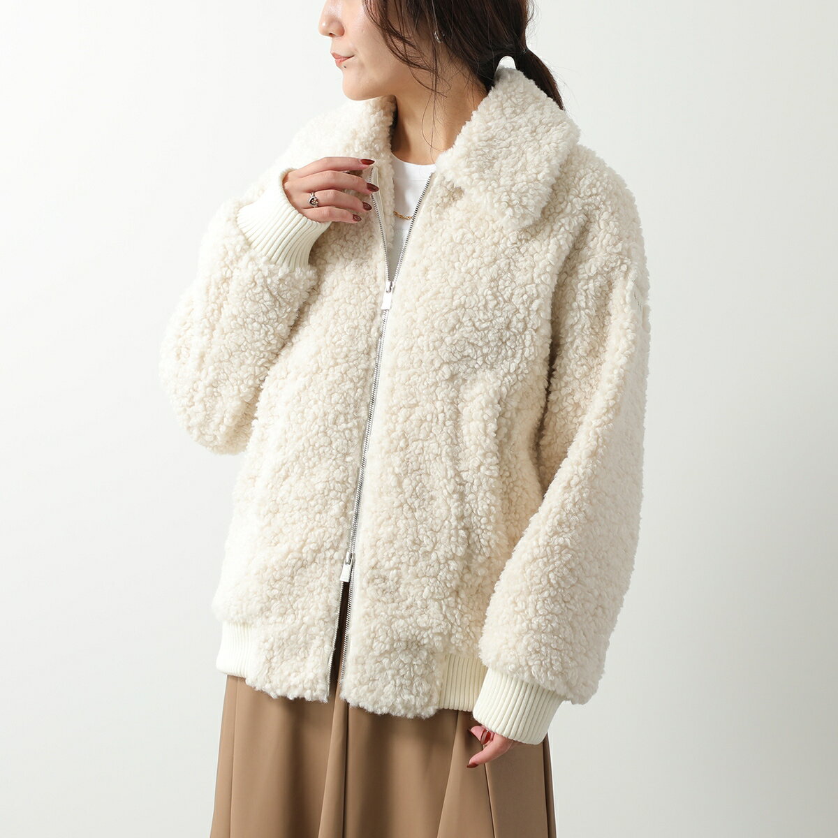 TATRAS タトラス ボアブルゾン RAMACCA ラマッカ LJXA0162030358 レディース ジャケット ムートン IVORY