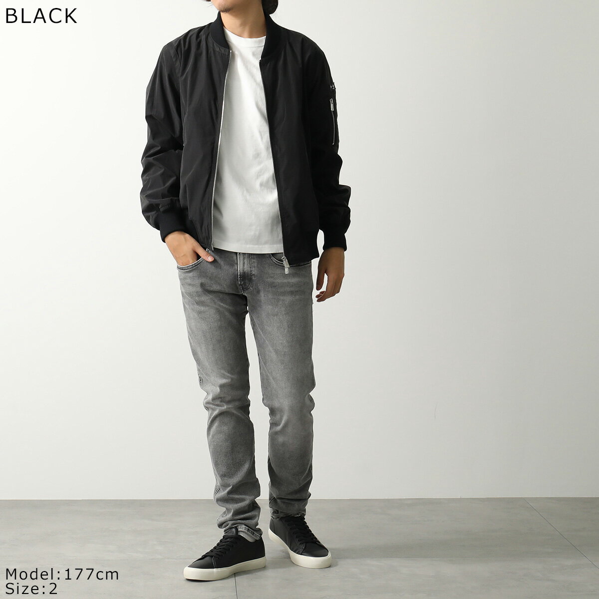 TATRAS タトラス ブルゾン BAGOLARO バゴラロ MJXA0089033588 メンズ MA-1 ボンバージャケット ロゴタグ カラー2色