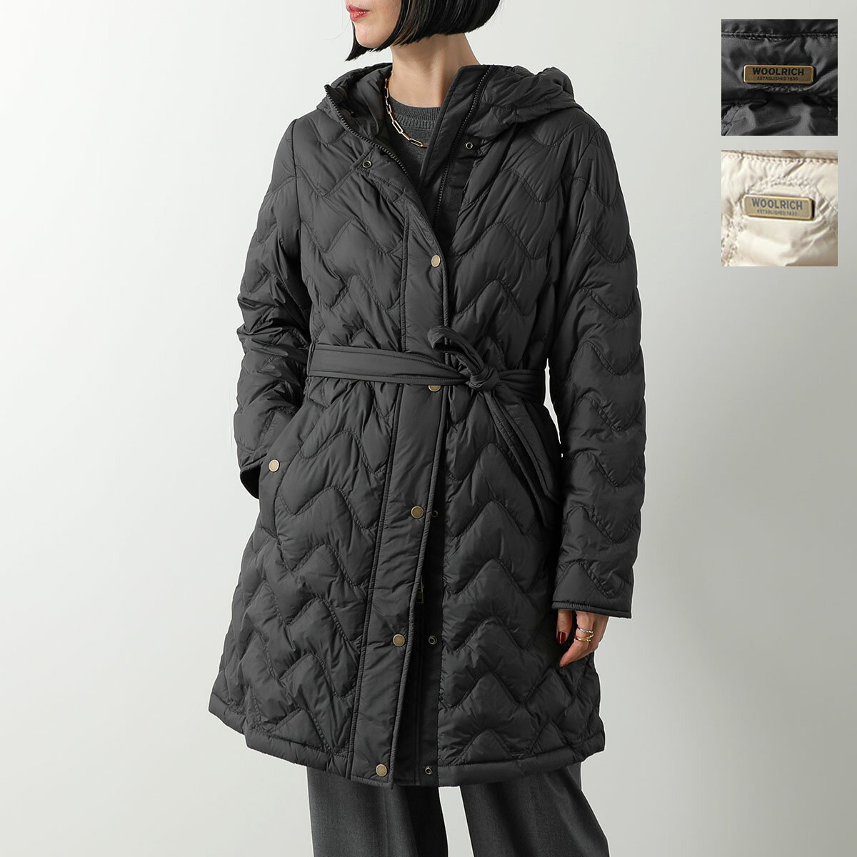 WOOLRICH ウールリッチ キルティングコート HERITAGE PARKA ヘリテージ WWOU2039 FRUT2635 レディース ..