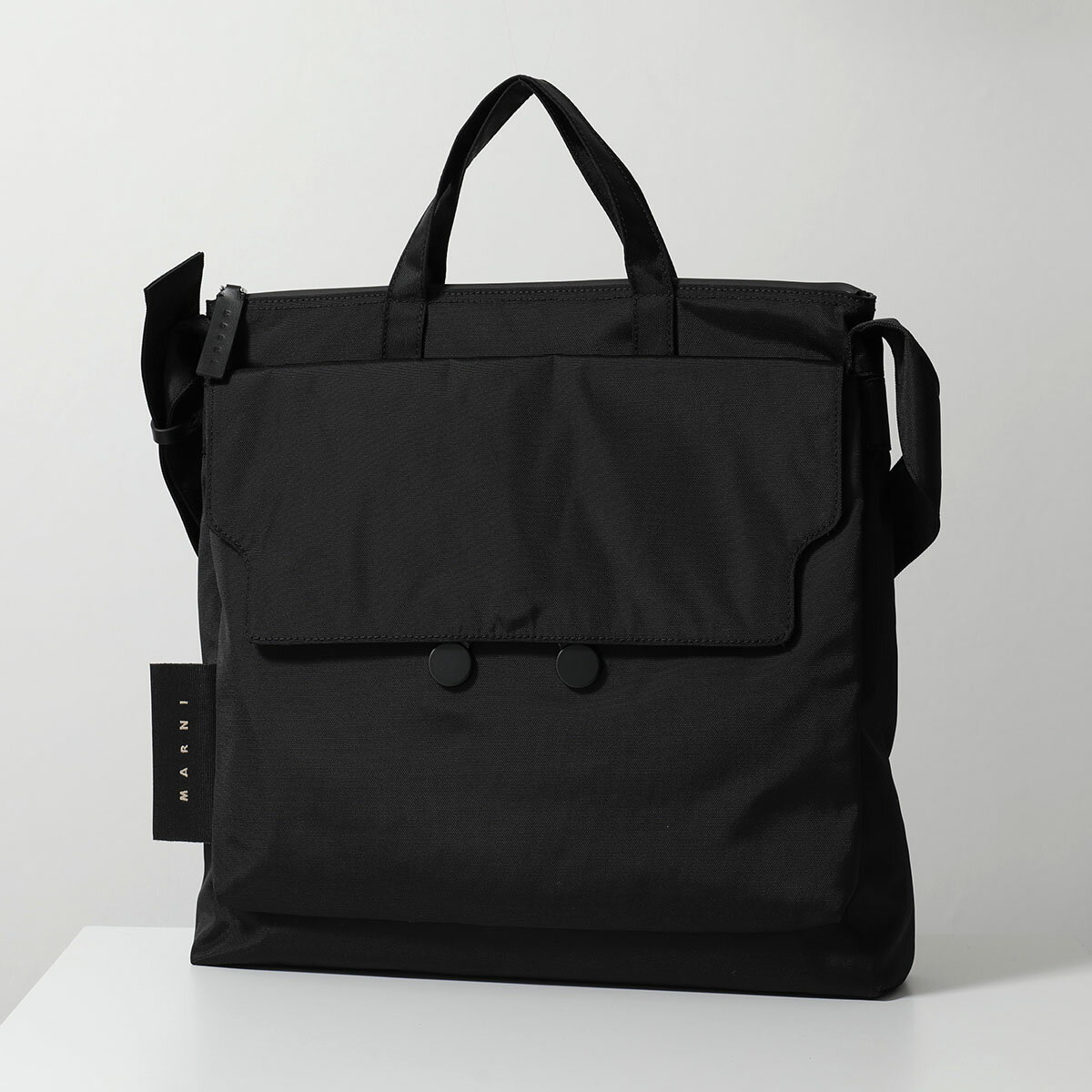 【最大2万円OFFクーポン対象・12/4-20時～】MARNI マルニ ショルダーバッグ CITYSCAPE シティスケープ SHMQ0094A2 P8184 メンズ ナイロン 防水 トートバッグ ロゴ 鞄 00N99 SHMQ0094A2P818400N99【dc_kikaku】