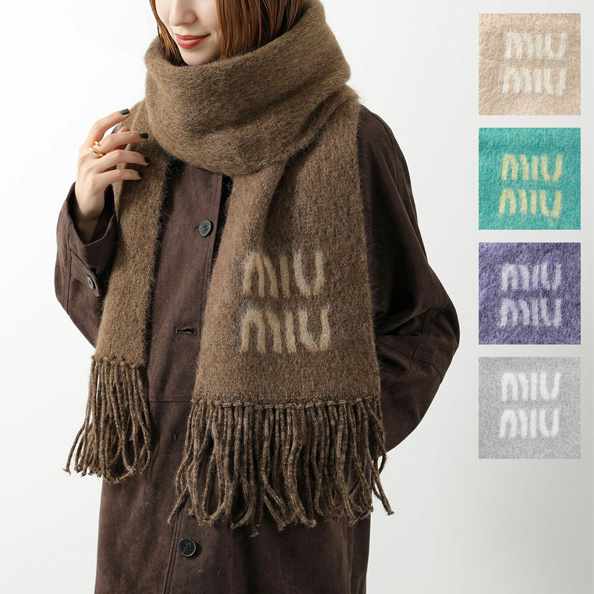 楽天市場】MIUMIU ミュウミュウ（マフラー・スカーフ｜バッグ