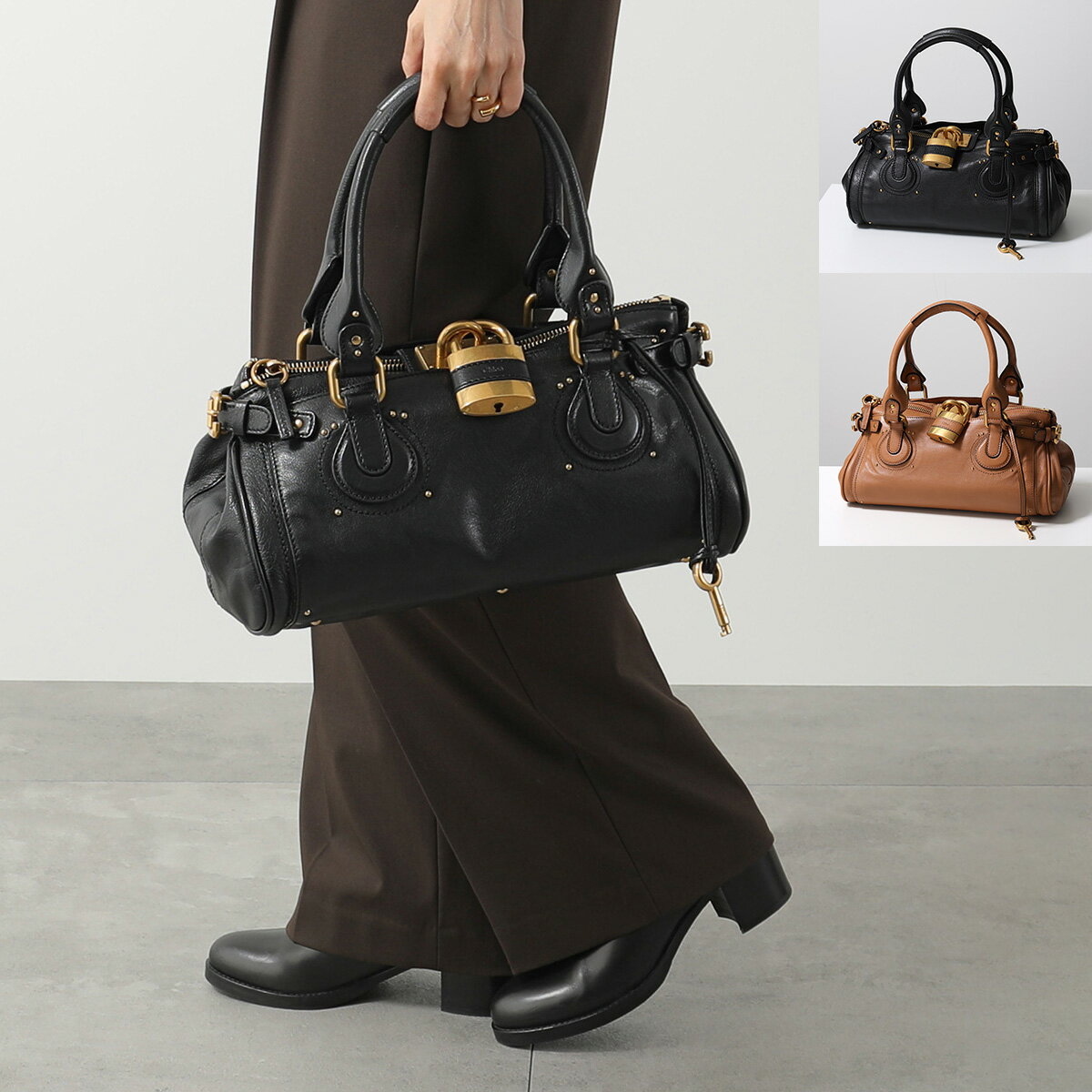 【正規品】クロエ Chloé パディントン paddington ブラック クロエ“パドロック輝く”「パディントン」バッグが復活