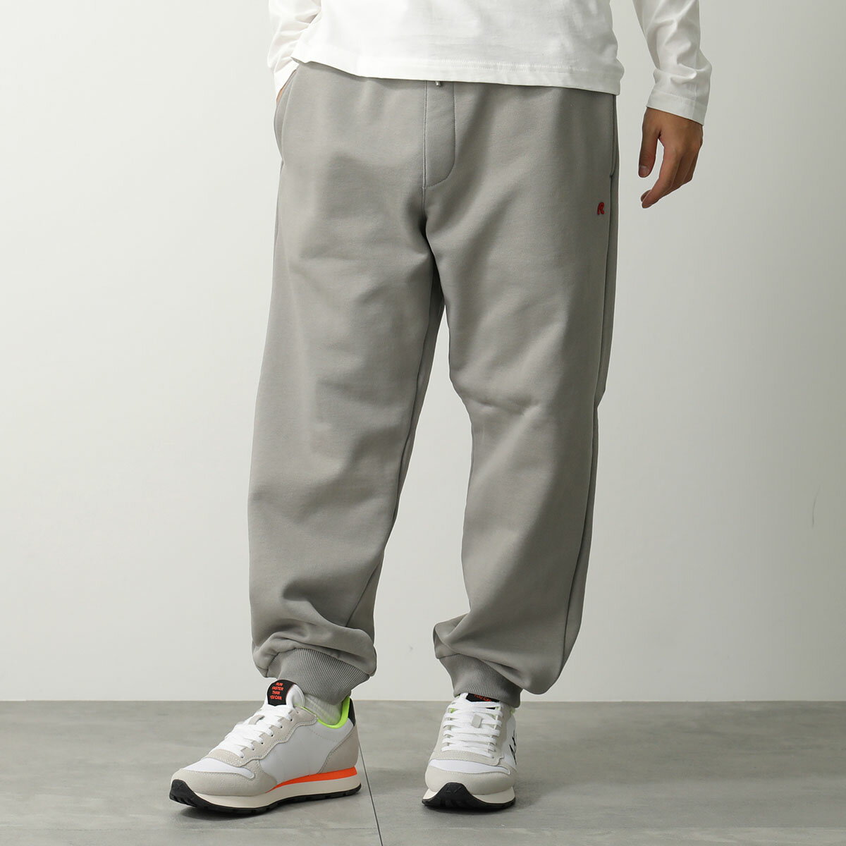 REPLAY リプレイ スウェットパンツ M9031 23736P メンズ 裏起毛 イージーパンツ ロゴ刺繍パッチ 589