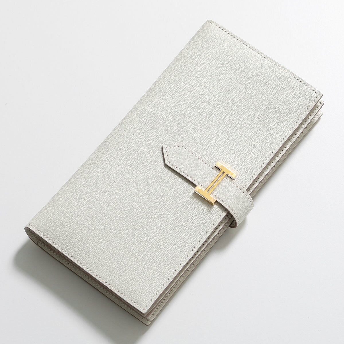 HERMES エルメス 二つ折り長財布 ベアン スフレ Bearn Souffle 039078CC レディー...