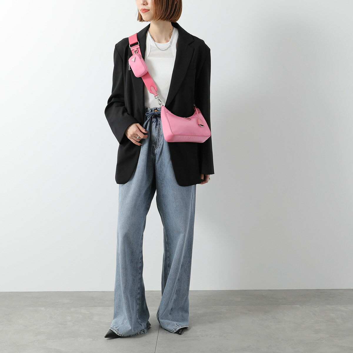 【最大2万円OFFクーポン対象・5/17～5/18限定】PRADA プラダ ショルダーバッグ Re-...