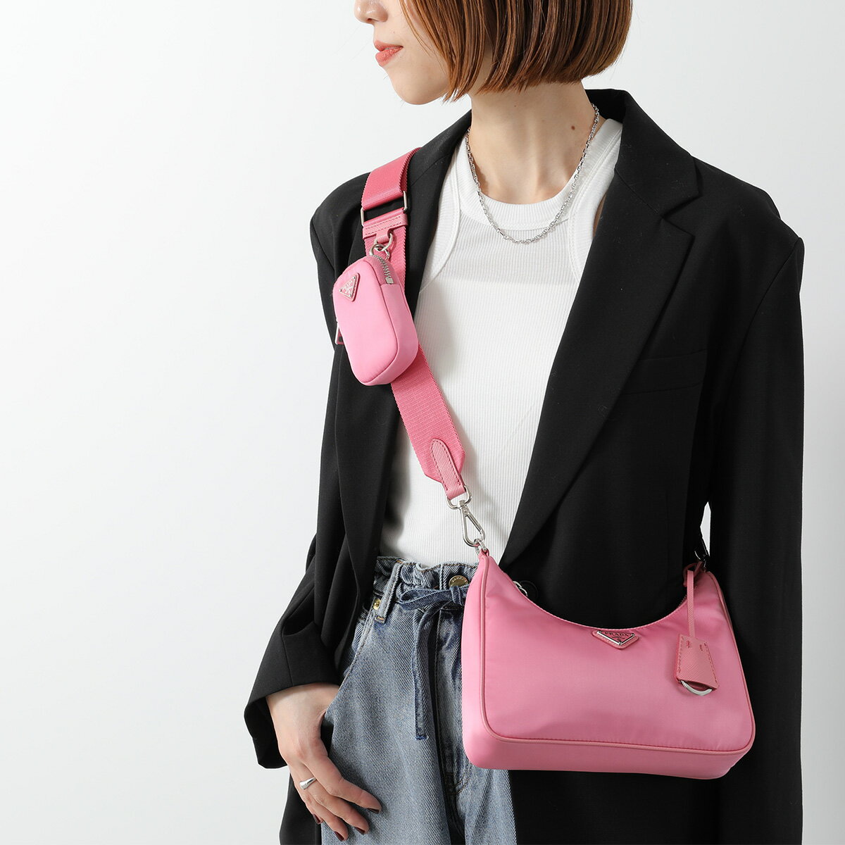 【最大2万円OFFクーポン対象・5/17～5/18限定】PRADA プラダ ショルダーバッグ Re-...