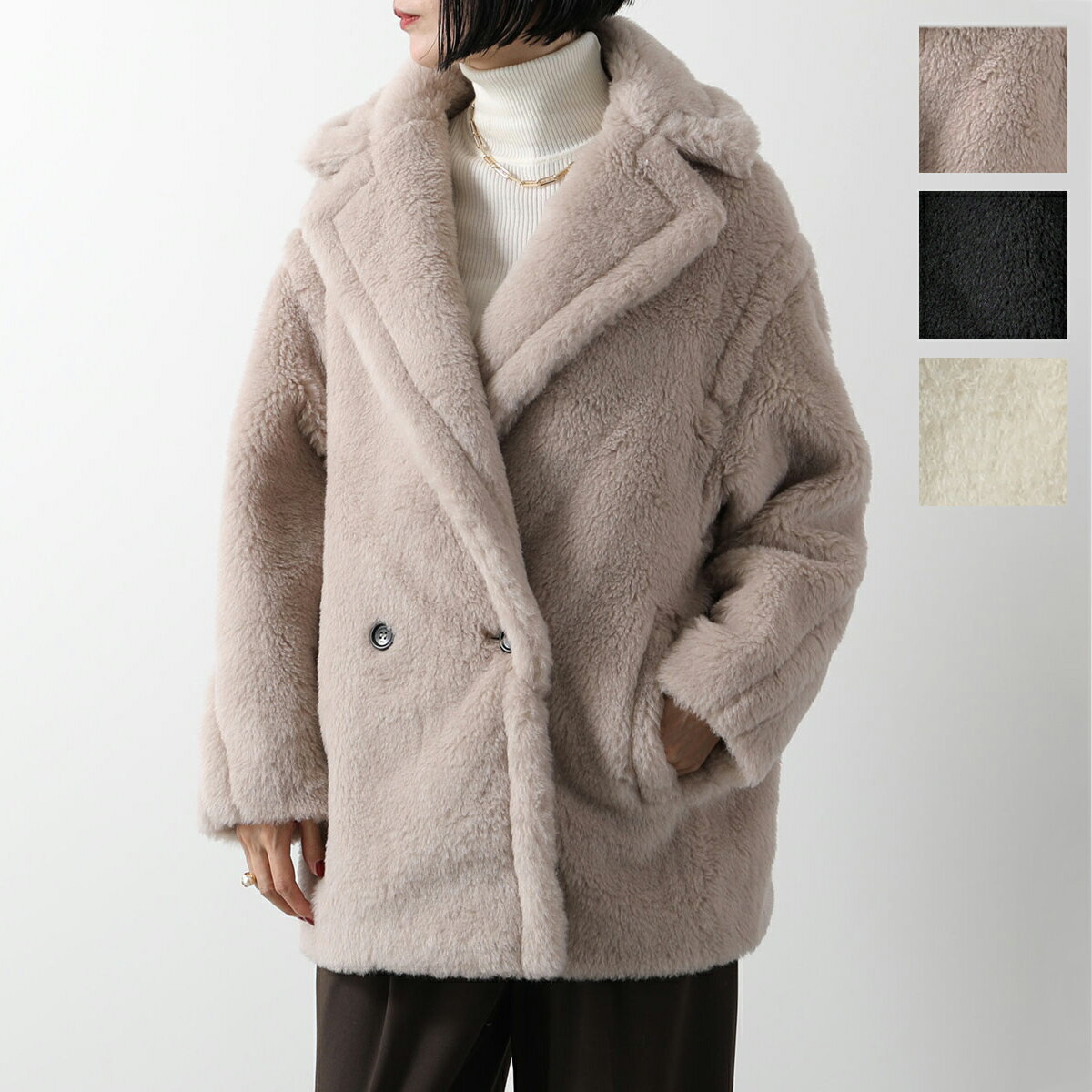 楽天市場】テディ（カラーホワイト）（コート・ジャケット｜レディース