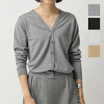 JOHN SMEDLEY ジョンスメドレー RIMINI ITALIAN FIT Vネック 長袖 カーディガン ニット カラー5色 レディース