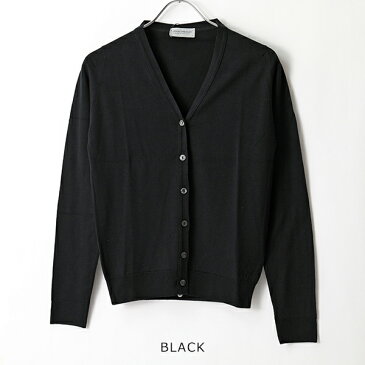 JOHN SMEDLEY ジョンスメドレー RIMINI ITALIAN FIT Vネック 長袖 カーディガン ニット カラー5色 レディース