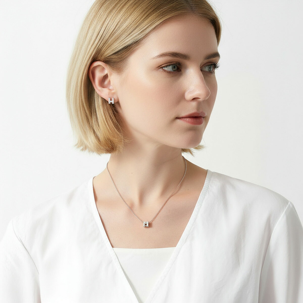 HERMES エルメス ネックレス ポップアッシュ ミニ Pop H MINI H147992F H147991F ...