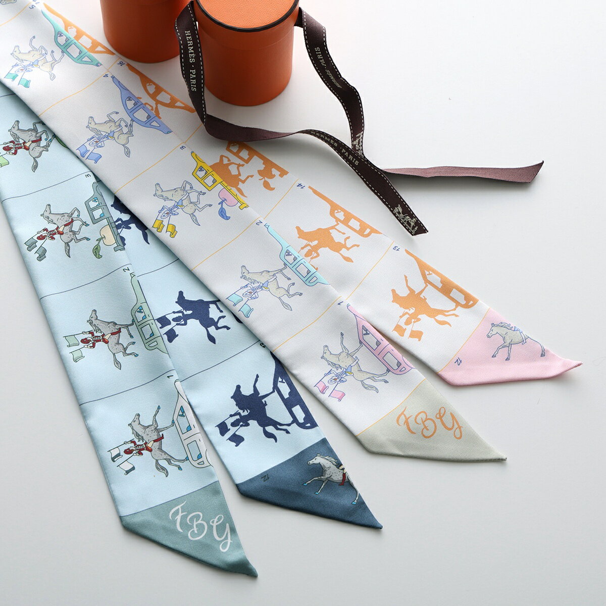 楽天市場】エルメス（カラーブルー）（レディーススカーフ｜マフラー