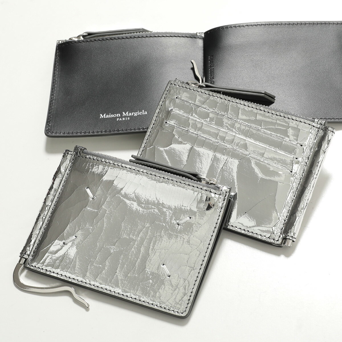メゾンマルジェラ　マネークリップ小銭入れセット ☆送料関税込☆Maison Margiela マネークリップ 小銭入れあり