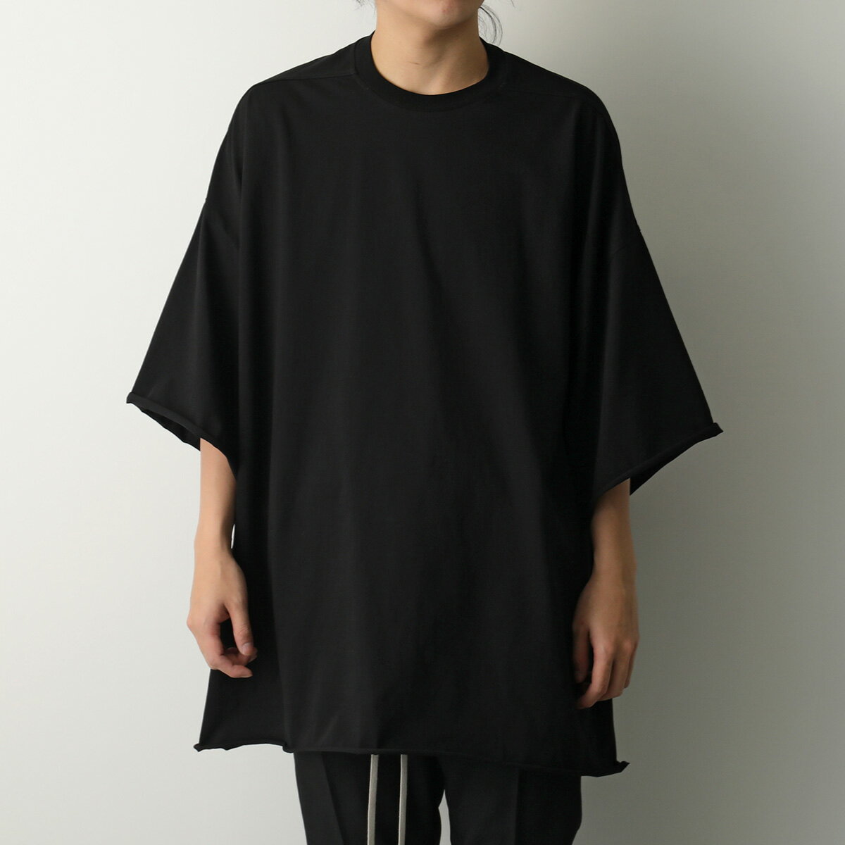 Rick Owens(リックオウエンス) 半袖カットソー サイズIT  42 レディース美品  RP01C5218-CC ライトグレー Rick Owens - Rick Owens リックオウエンス 2023年 カットソー Tシャツ