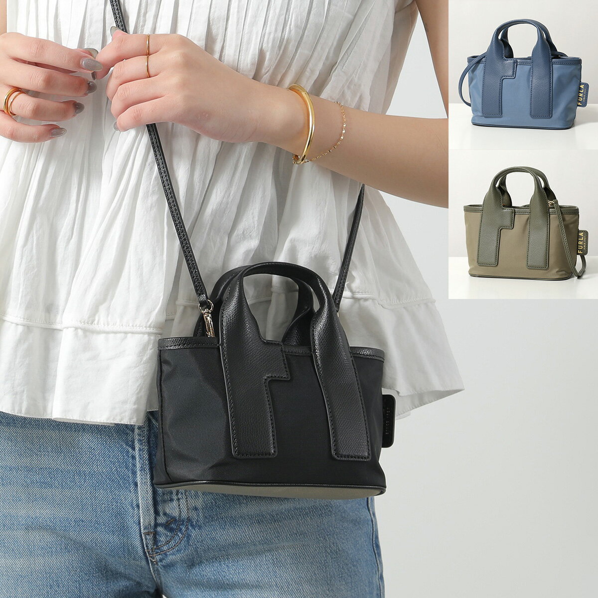 しおん 新品✿︎FURLA ブラック レザー ショルダーバッグ FURLA ブラックレザーショルダーバッグ 【公式通販】