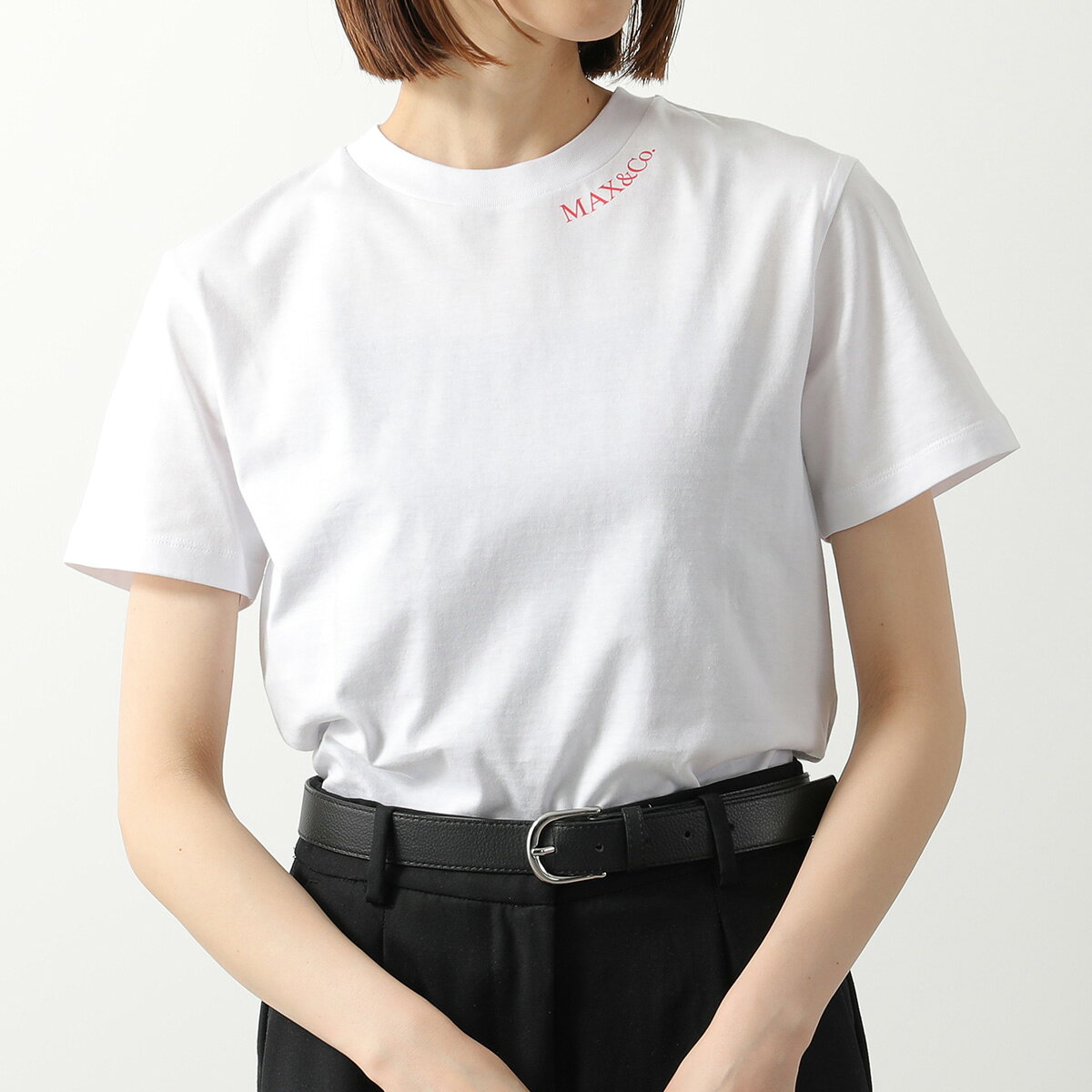 【最大2万円OFFクーポン対象・4/4～4/5限定】MAX MARA MAX＆CO KIDS マックスマーラ マックス＆コー キッズ Tシャツ MX0334 MX057 レディース ガールズ 半袖 ロゴ プリント カラー2色【dc_kikaku】