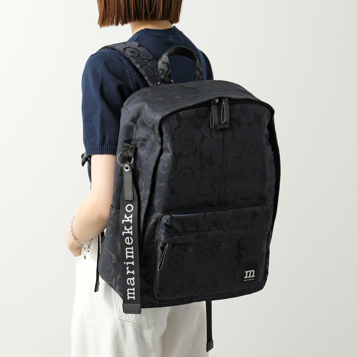 Rakuten - marimekko マリメッコ バックパック ZIP TOP BACKPACK UNIKKO ジップ トップ ウニッコ 095298 レディース リュック ロゴ 鞄 550