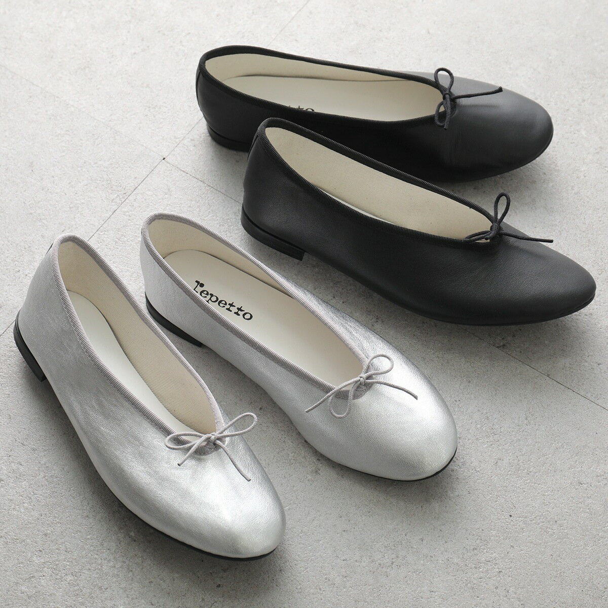 repetto レペット バレエシューズ LILOUH リロウ V4096VE V4096VEM レディース パンプス レザー ラバー..