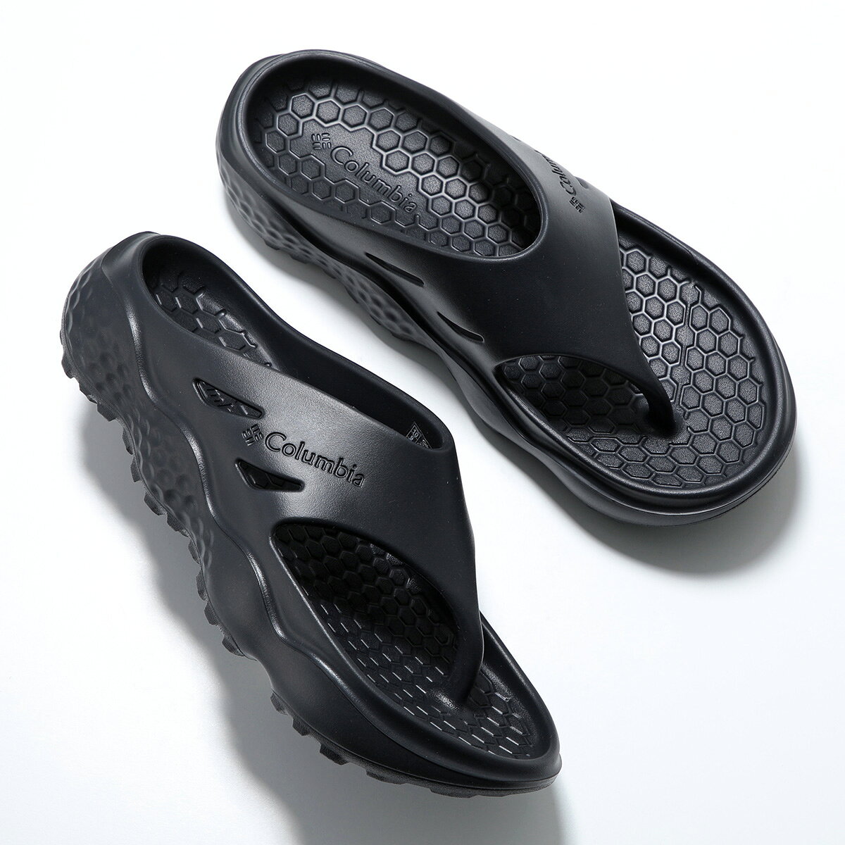 Columbia コロンビア トングサンダル THRIVE REVIVE FLIP スライブ リバイブ フリップ YU7790 メンズ ビーチサンダル 軽量 EVA 3cm シューズ 靴 010/Black/Noir【dc_kikaku】