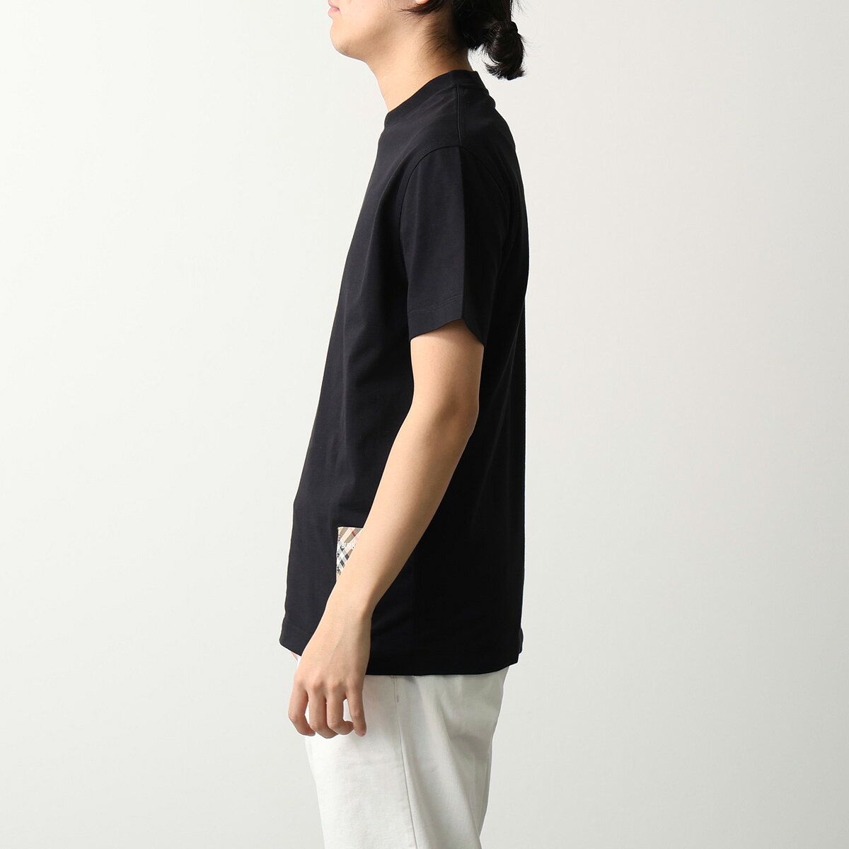 BURBERRY バーバリー Tシャツ 8104889 メンズ 半袖 カットソー クルーネック チェックラベル ワンポイント A auc-marks-run-10566937 インポートセレクトmusee サンプル画像3