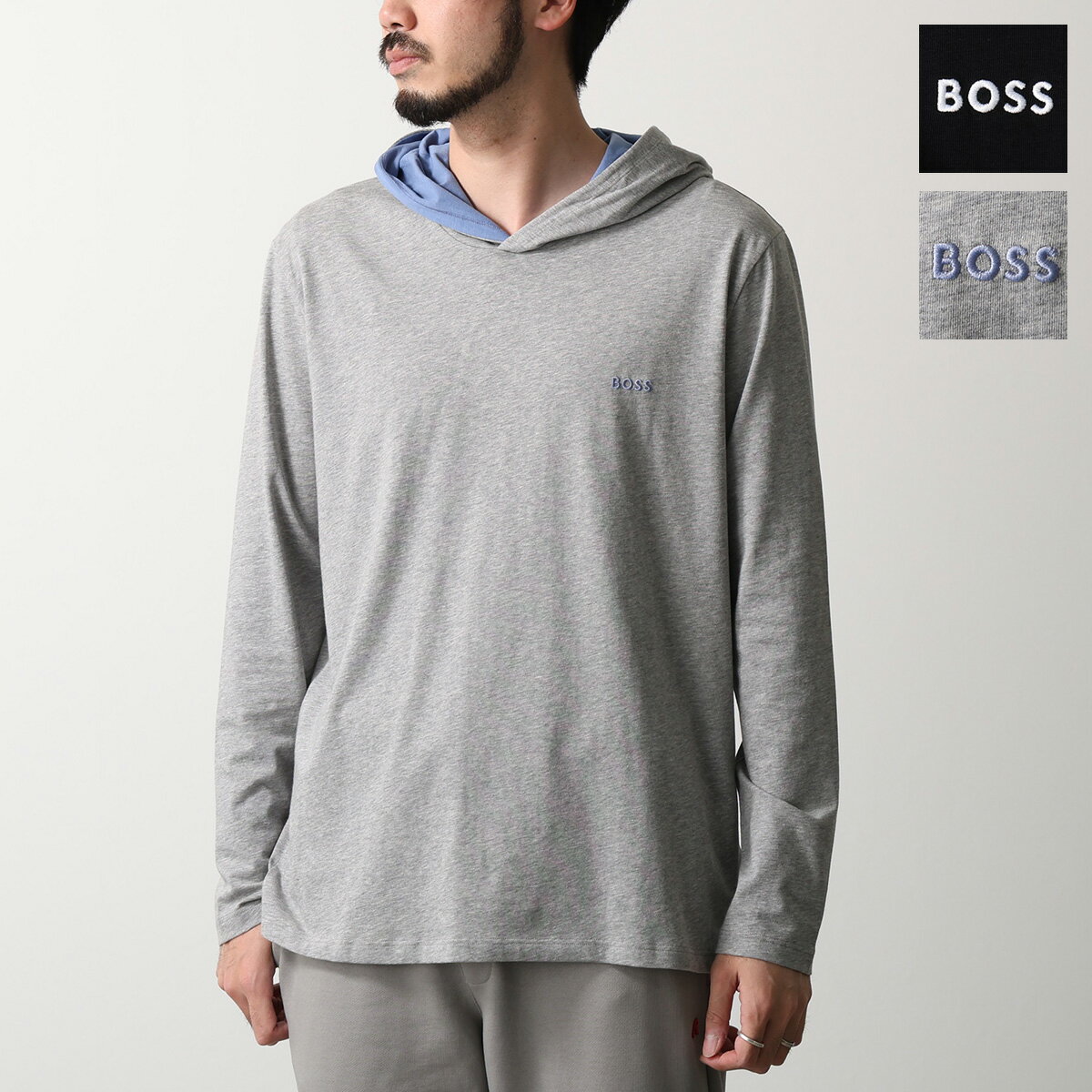 BOSS 長袖トレーニングシャツ Black BOSS Core Long Sleeve T-Shirt - JD Sports Global