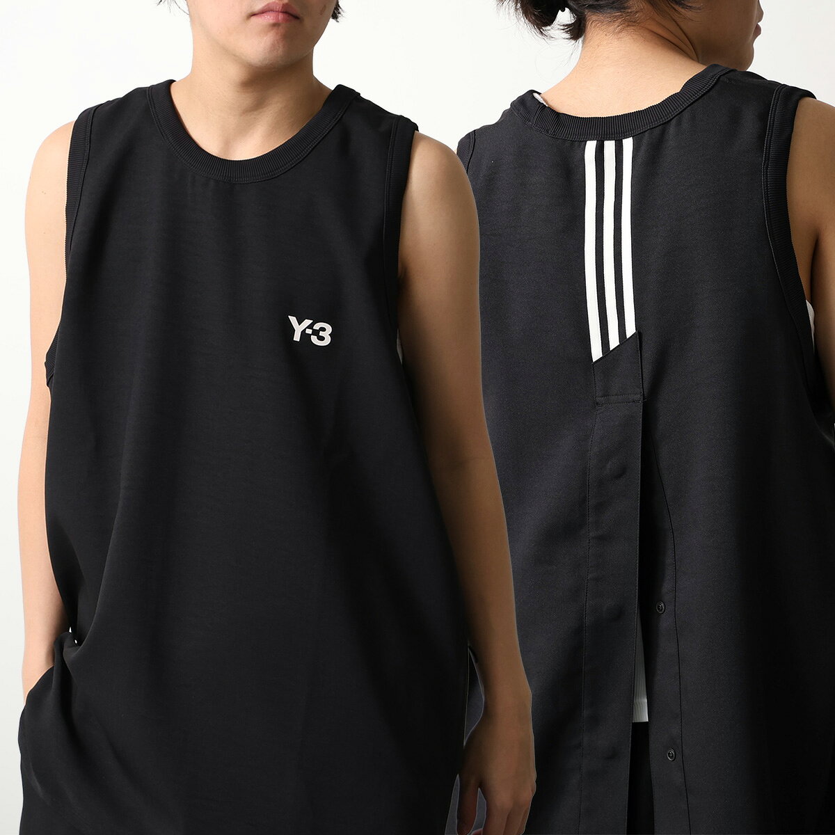 Y-3 タンクトップ ベアトップ Y-3 RUNNING TANK TOP Y-3│Y-3 ワイスリー