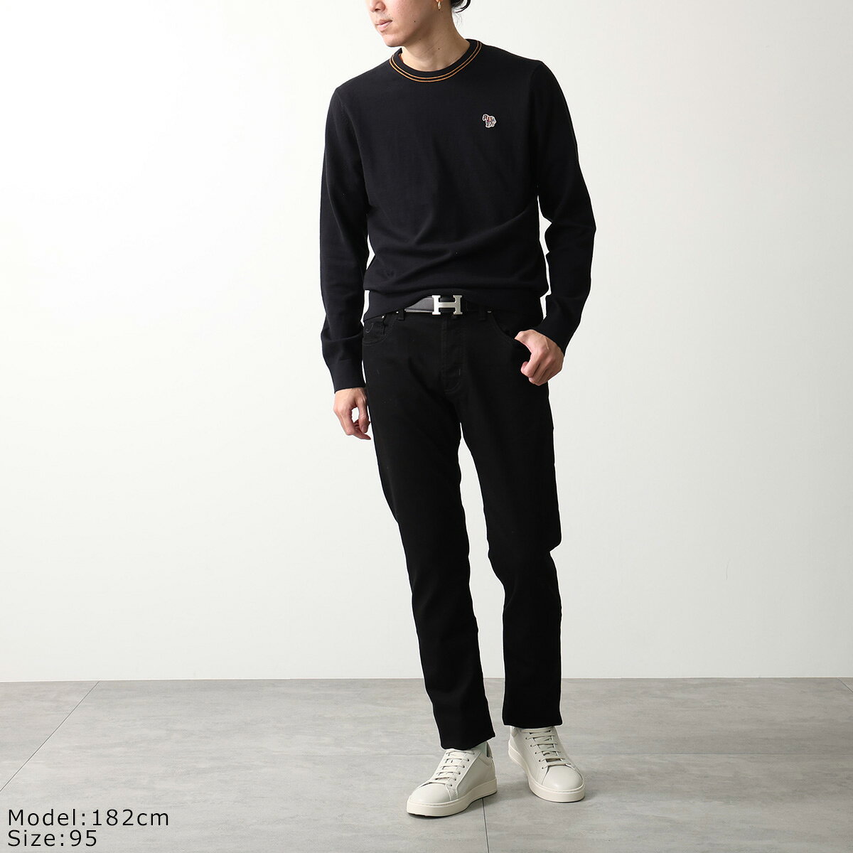 HERMES エルメス ベルト リバーシブル 32mm Hバックル Boucle de ceinture H & Cui...