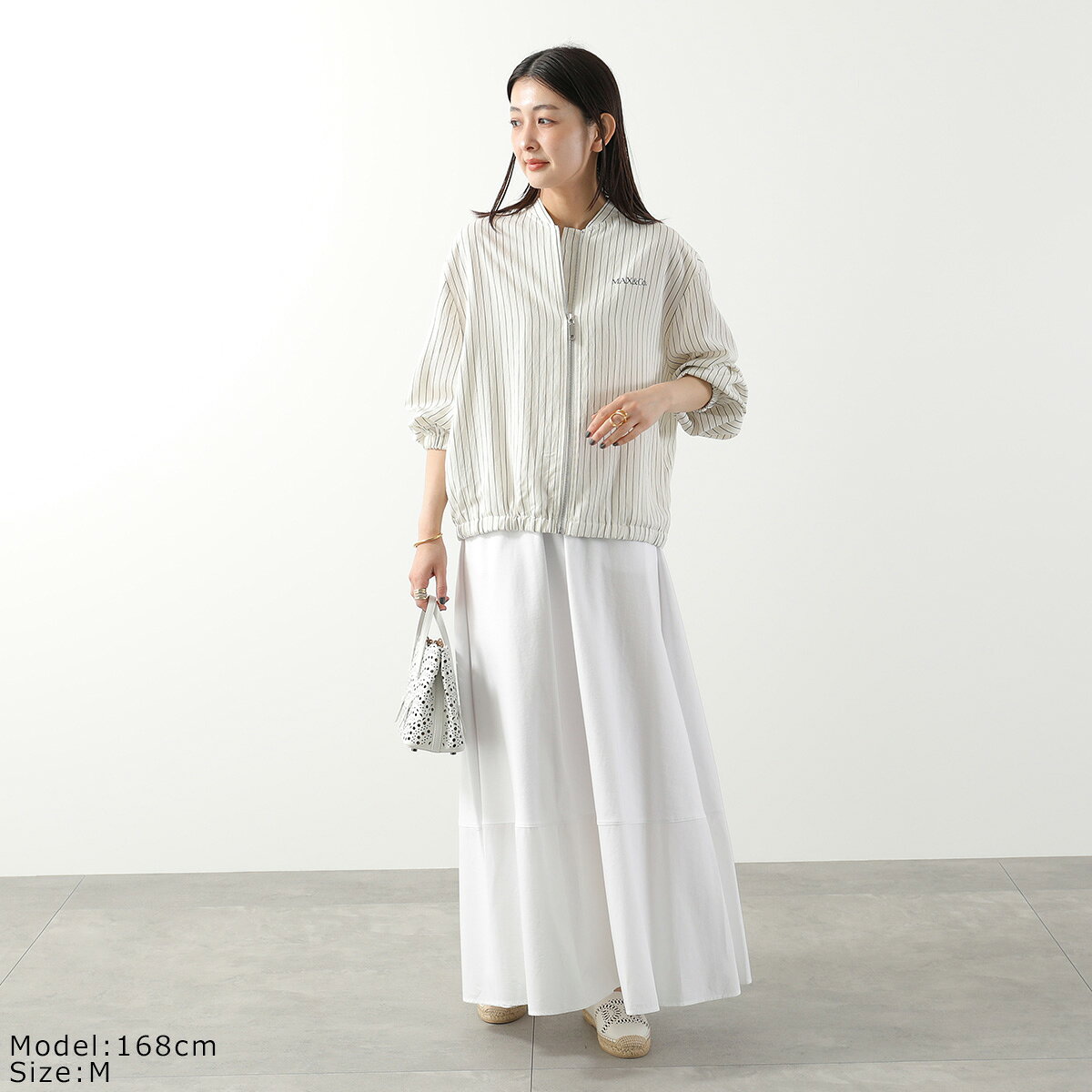 【最大2万円OFFクーポン対象・8/18限定】MAX MARA MM マックスマーラ ロングスカート RIBES リベス レディース フレア ストレッチ auc-marks-run-10568209 インポートセレクトmusee サンプル画像2