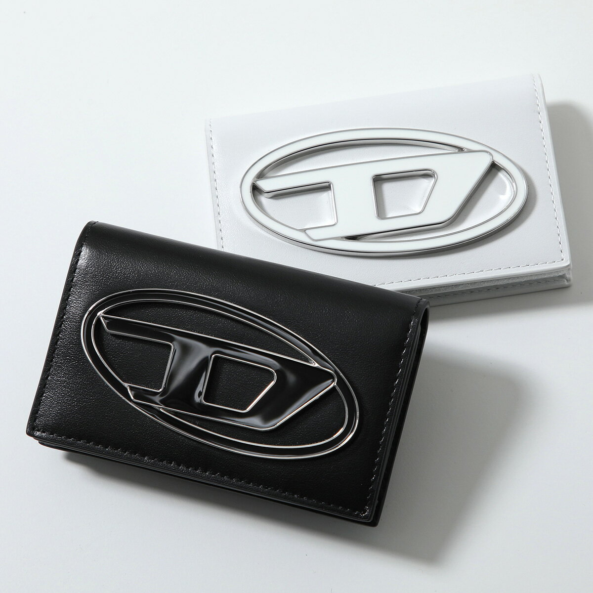 ディーゼル DIESEL カードケース 名刺入れ ケース 小銭入れ 楽天市場】DIESEL ディーゼル メタルオーバルDロゴプレートメンズ