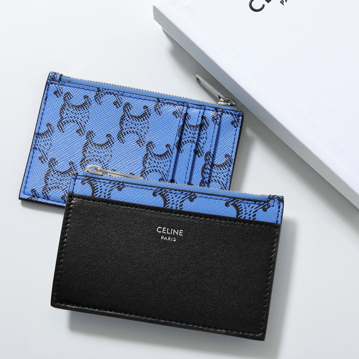 CELINEミニ財布　ポテコ 楽天市場】CELINE セリーヌ 三つ折り財布 Compact Wallet With Coin