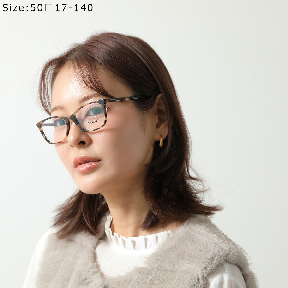 【最大2万円OFFクーポン対象・5/15限定】CHANEL シャネル メガネ 3414 レディース ...