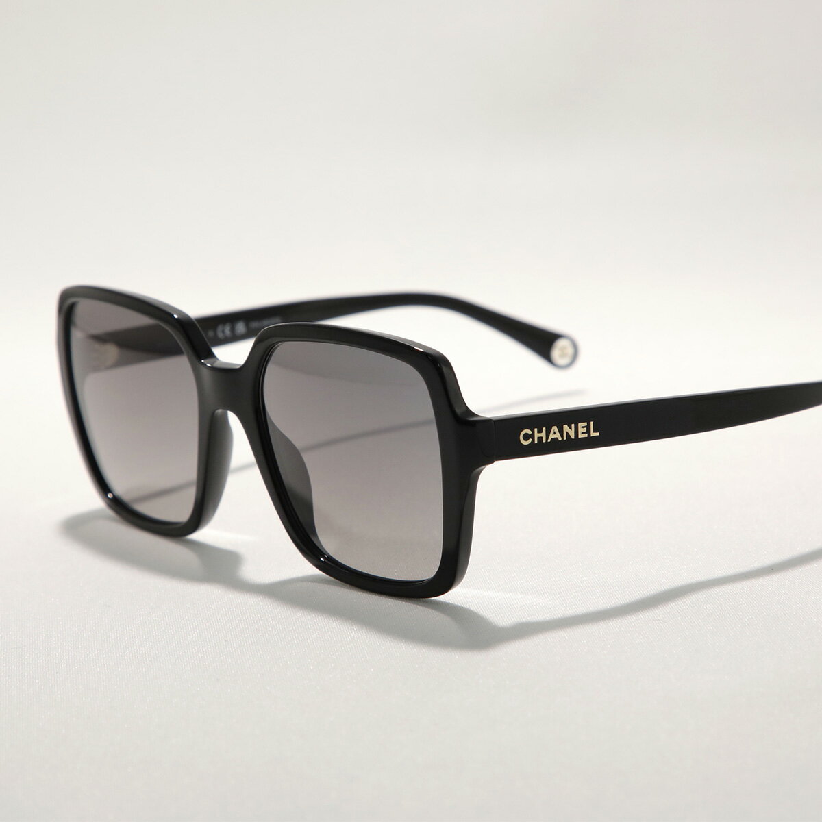 ル*ル様 ・CHANEL サングラス シャネル 正規品 美品 CHANEL シャネル ロゴ スクエア シェイプ サングラス CH5408 (CHANEL