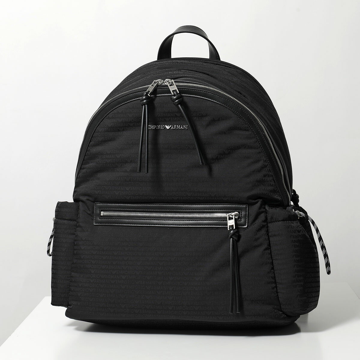 Rakuten - EMPORIO ARMANI エンポリオアルマーニ バックパック EM005394 AF14637 メンズ モノグラム ロゴ ナイロン リュック 鞄
