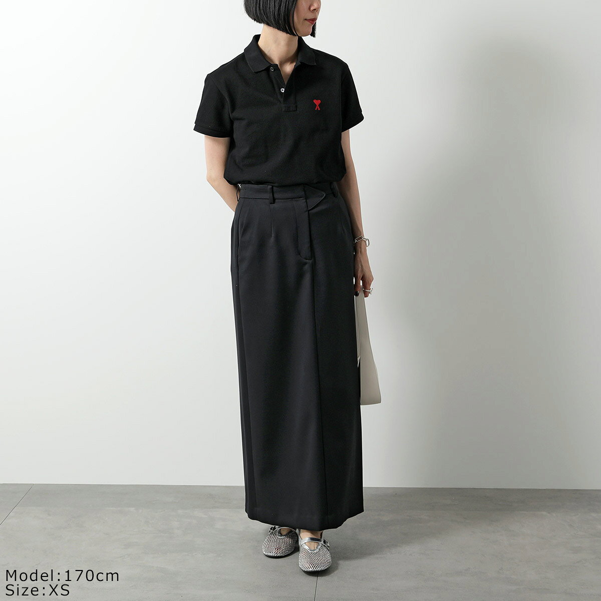 【最大2万円OFFクーポン対象・5/20限定】ami paris アミパリス ポロシャツ AMI DE ...