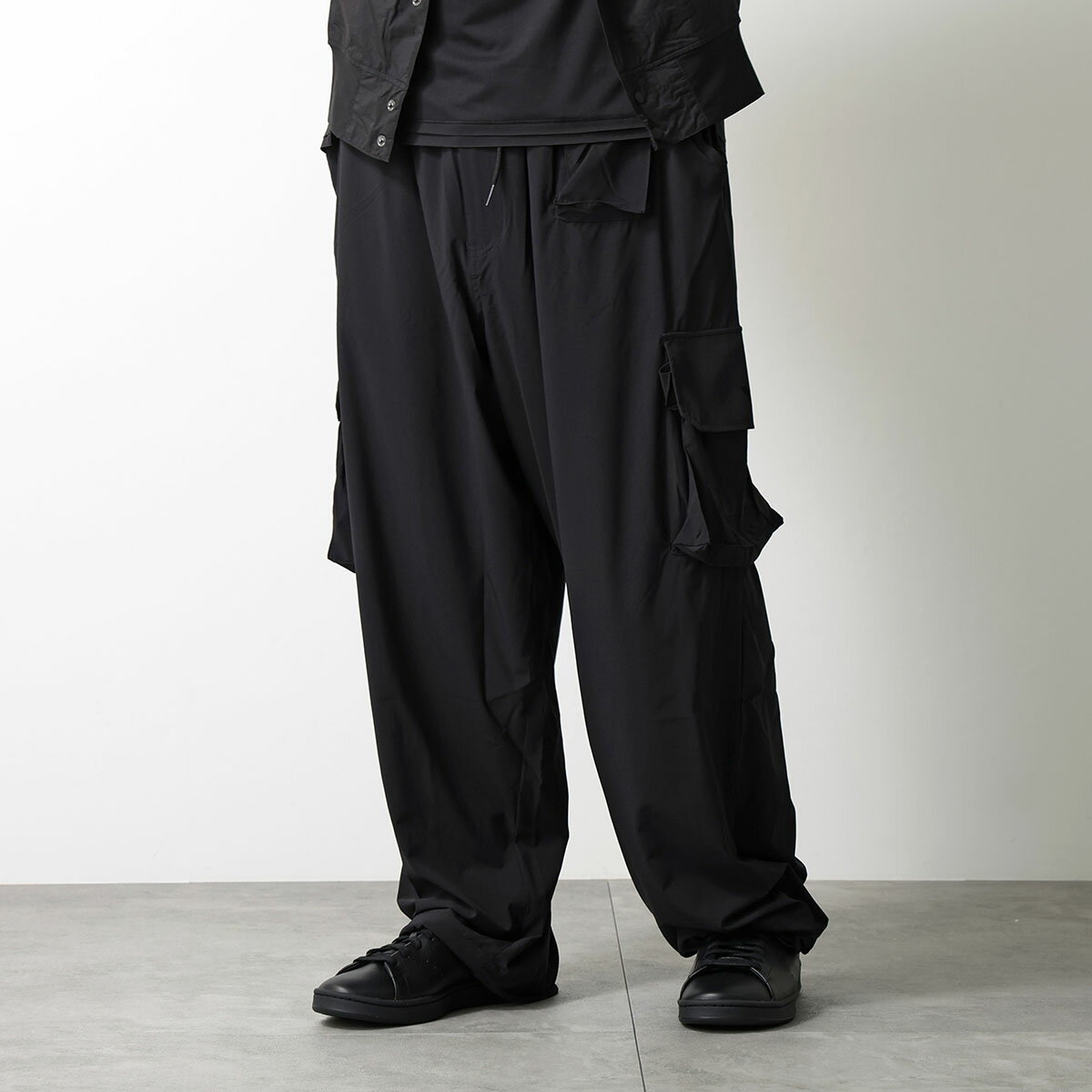さ*く様 Y-3 adidas グレー ワークパンツ ドローストリング付き さ*く様 Y-3 adidas グレー ワークパンツ ドローストリング付きの通販