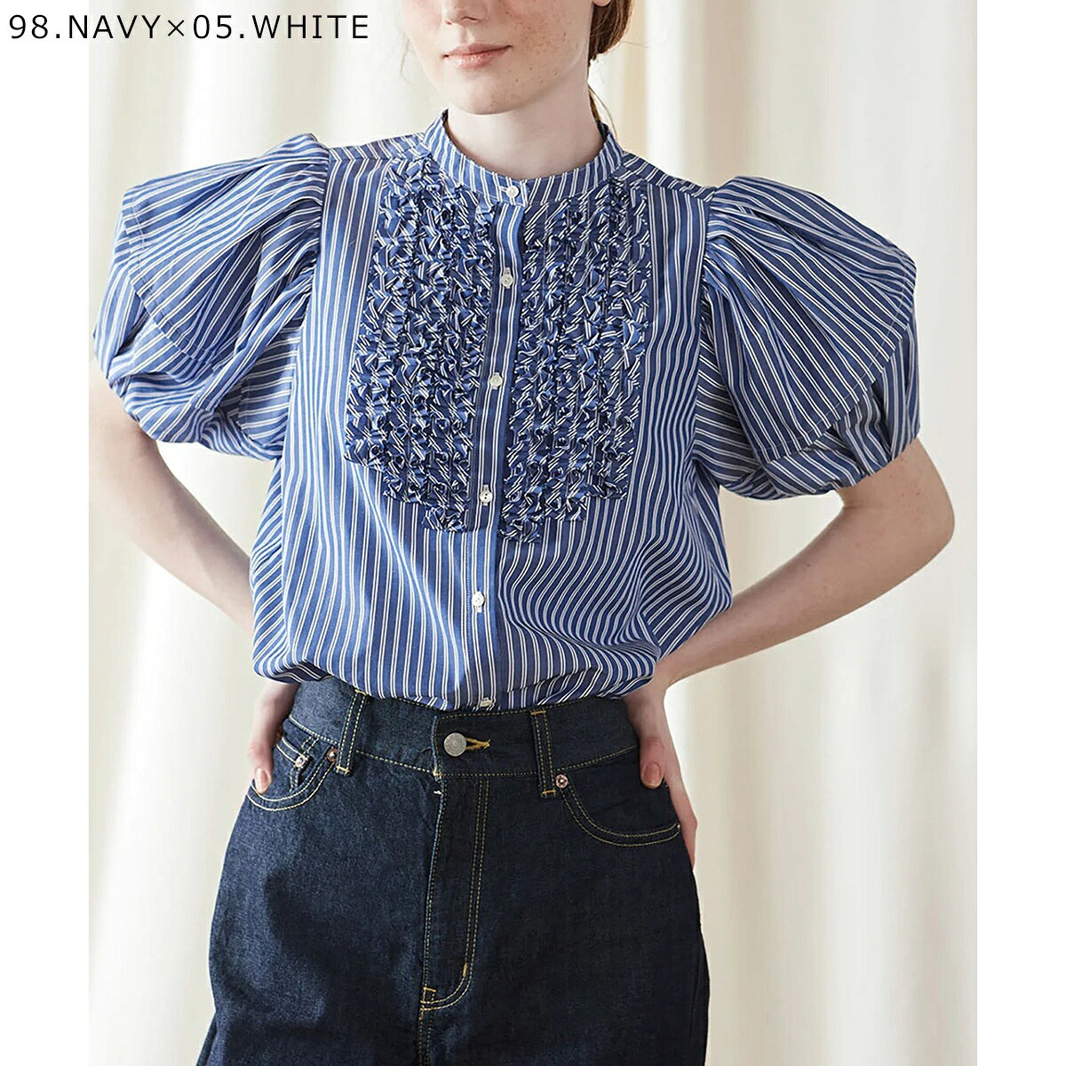 【最大2万円OFFクーポン対象・5/15限定】MARILYN MOON マリリンムーン ブラウス mo...