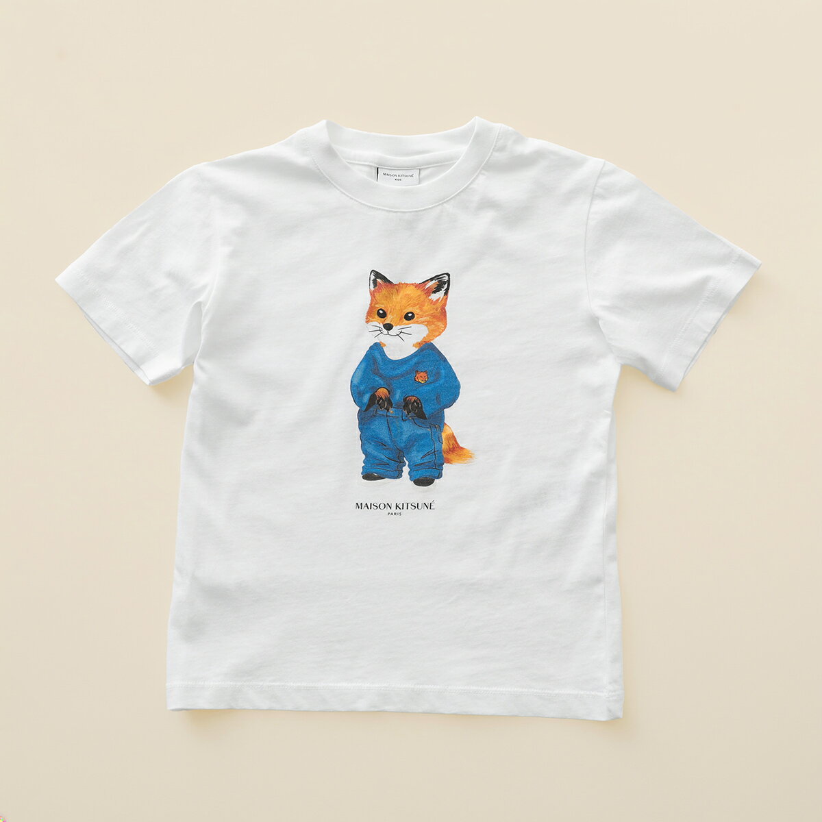 楽天市場】メゾンキツネ tシャツ（キッズ・ベビー・マタニティ）の通販
