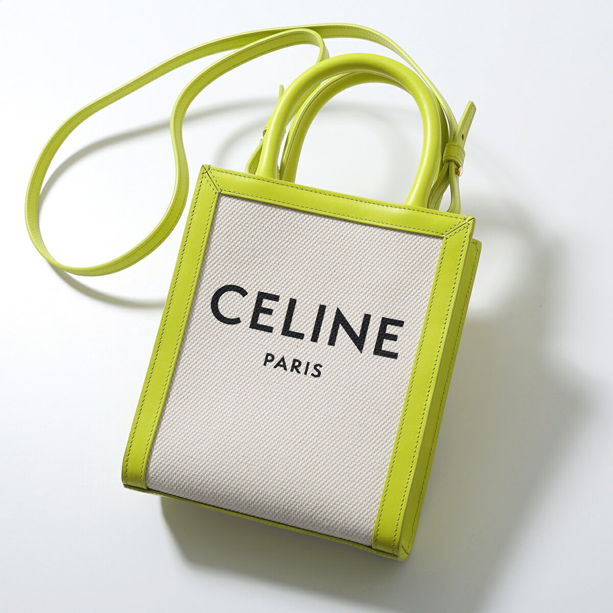 CELINE セリーヌ ショルダーバッグ Mini Vertical Cabas ミニ バーティカル カバ 193302BNZ.02NT レディース プリントキャンバス 鞄