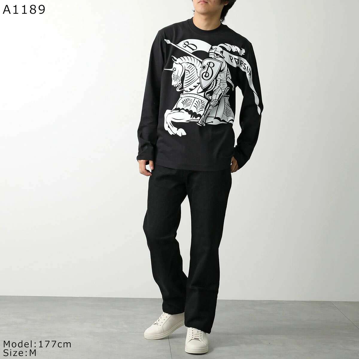 最大2万円OFF ・9 4-20時～9 6迄 BURBERRY バーバリー 長袖 カットソー 8095157 8092945メン auc-marks-run-10539962 インポートセレクトmusee サンプル画像2