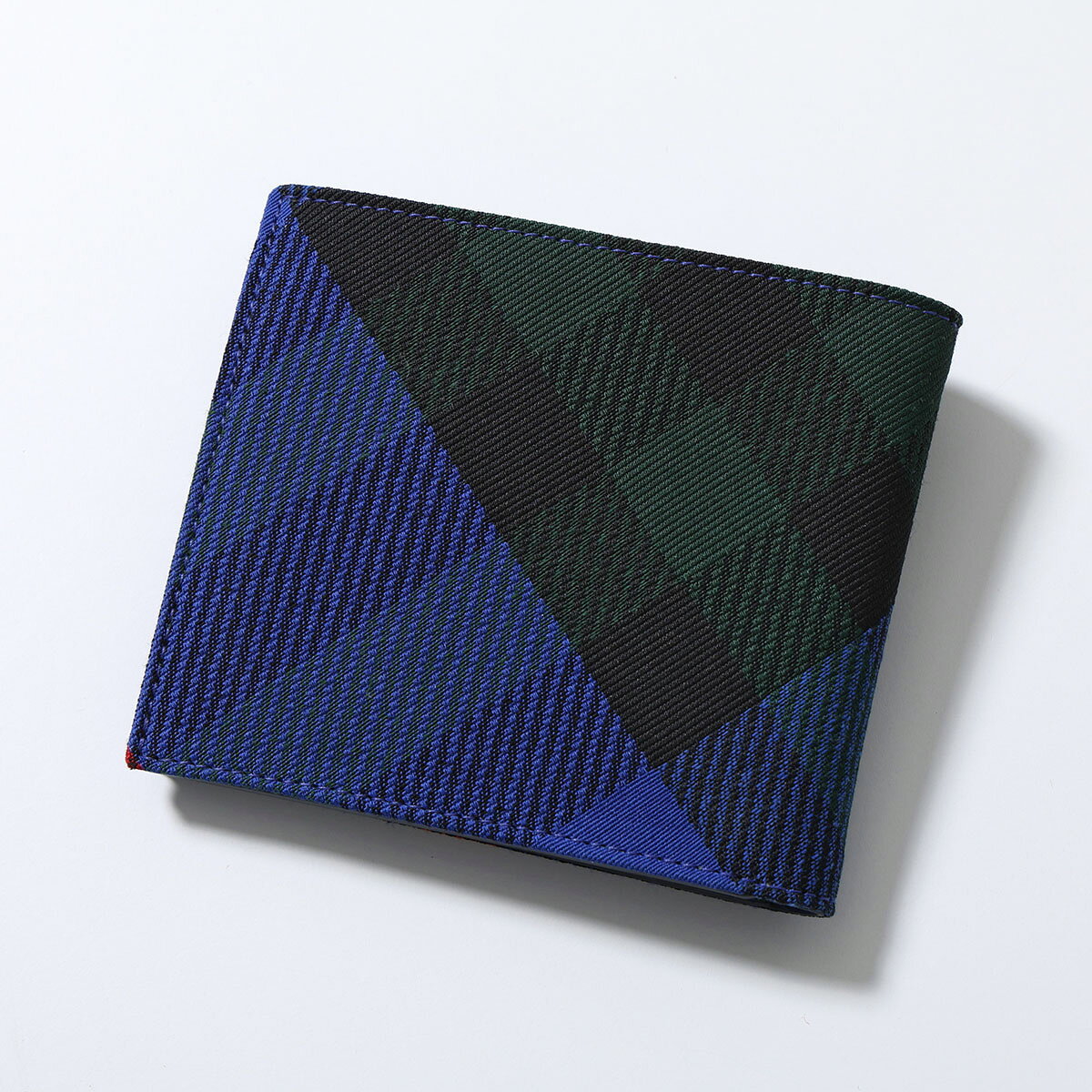 BURBERRY バーバリー 二つ折り財布 MS REG CC CJ1 8089610 メンズ チェック ミニ財布 小銭入れなし auc-marks-run-10573078 インポートセレクトmusee サンプル画像3