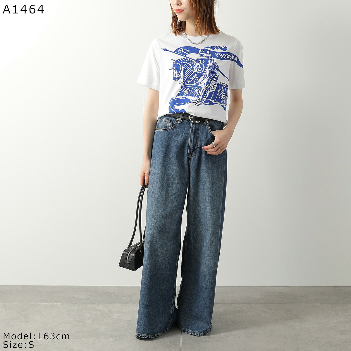 BURBERRY バーバリー Tシャツ 8096229 8096376 8096379 レディース コットン ナイト プリント auc-marks-run-10573112 インポートセレクトmusee サンプル画像2